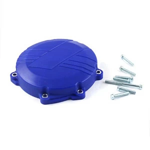 Защита крышки сцепл. пластиковая SM-PARTS Yamaha YZ250F 14-17, WR250F 15-17 синяя