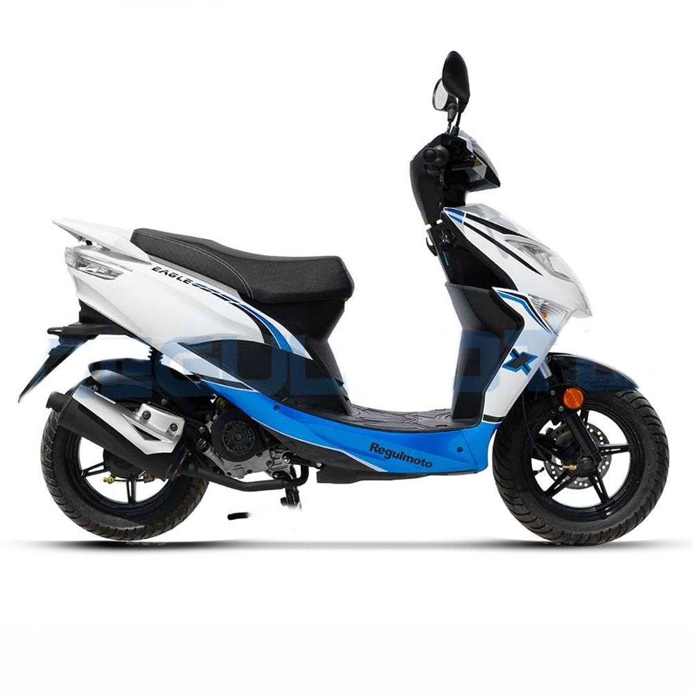 Скутер Regulmoto EAGLE 50 (Белый/синий, , 100021/1-1)