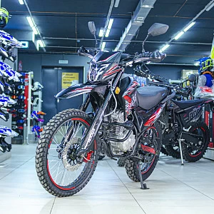 Мотоцикл эндуро ROCKOT XR250 (черный/красный, 21/18, ЭПТС)