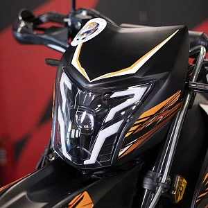 Мотоцикл эндуро ROCKOT XR250 (черный/оранжевый, 21/18, ЭПТС)