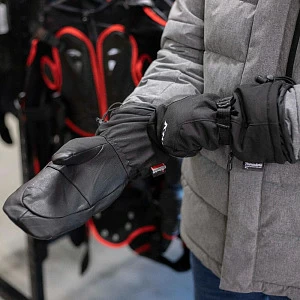 Перчатки для снегохода KLIM Caribou №6 (черн, XXL)