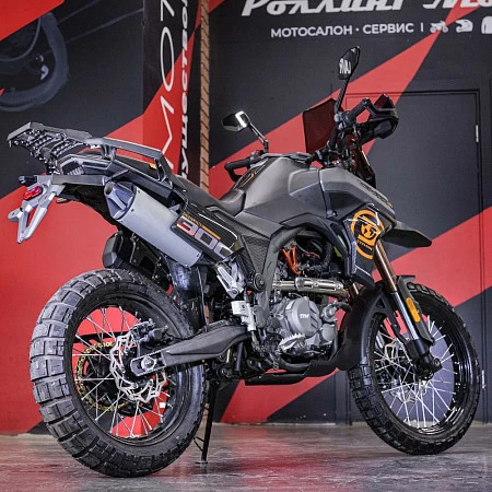 Мотоцикл Regulmoto Cyclone с ПТС (Серый, 128075-1)