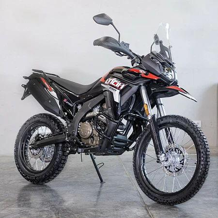 Мотоцикл Loncin DS250 Rally (черный)