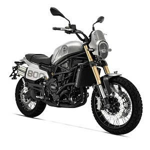 Мотоцикл Benelli Leoncino 800 Trail (серый матовый)