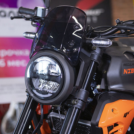 Мотоцикл Regulmoto Nibbler (Серый/ оранжевый, 101483-2)